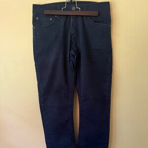 Levi's 511 Slim Chino Pants Dark Blue Size 14 27x27